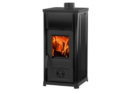 La Nordica Kaminofen 6,6 kW – Industrie-Design mit Kochplatte